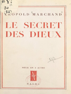 cover image of Le secret des dieux